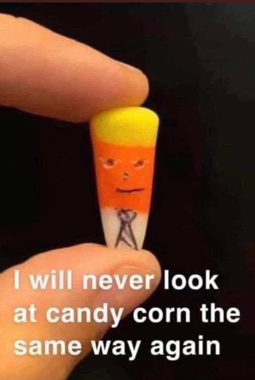 In case you needed another reason to hate candy corn. 